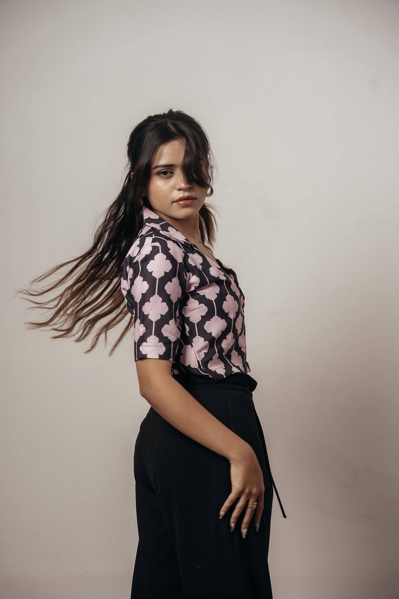 Joyara Blush Bloom Crop Top