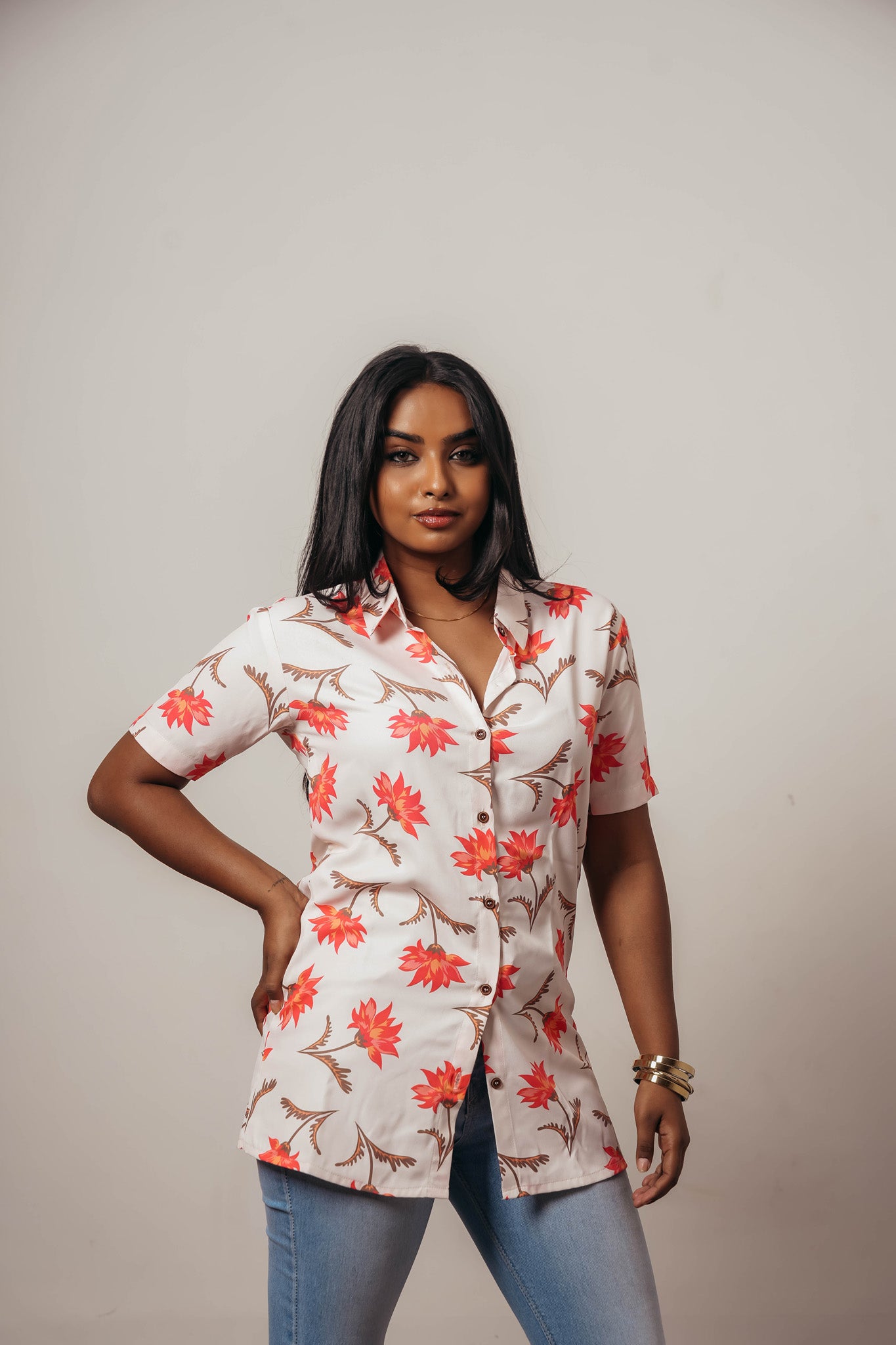 🌺 Joyara Bloom Bliss Floral Shirt 🌸