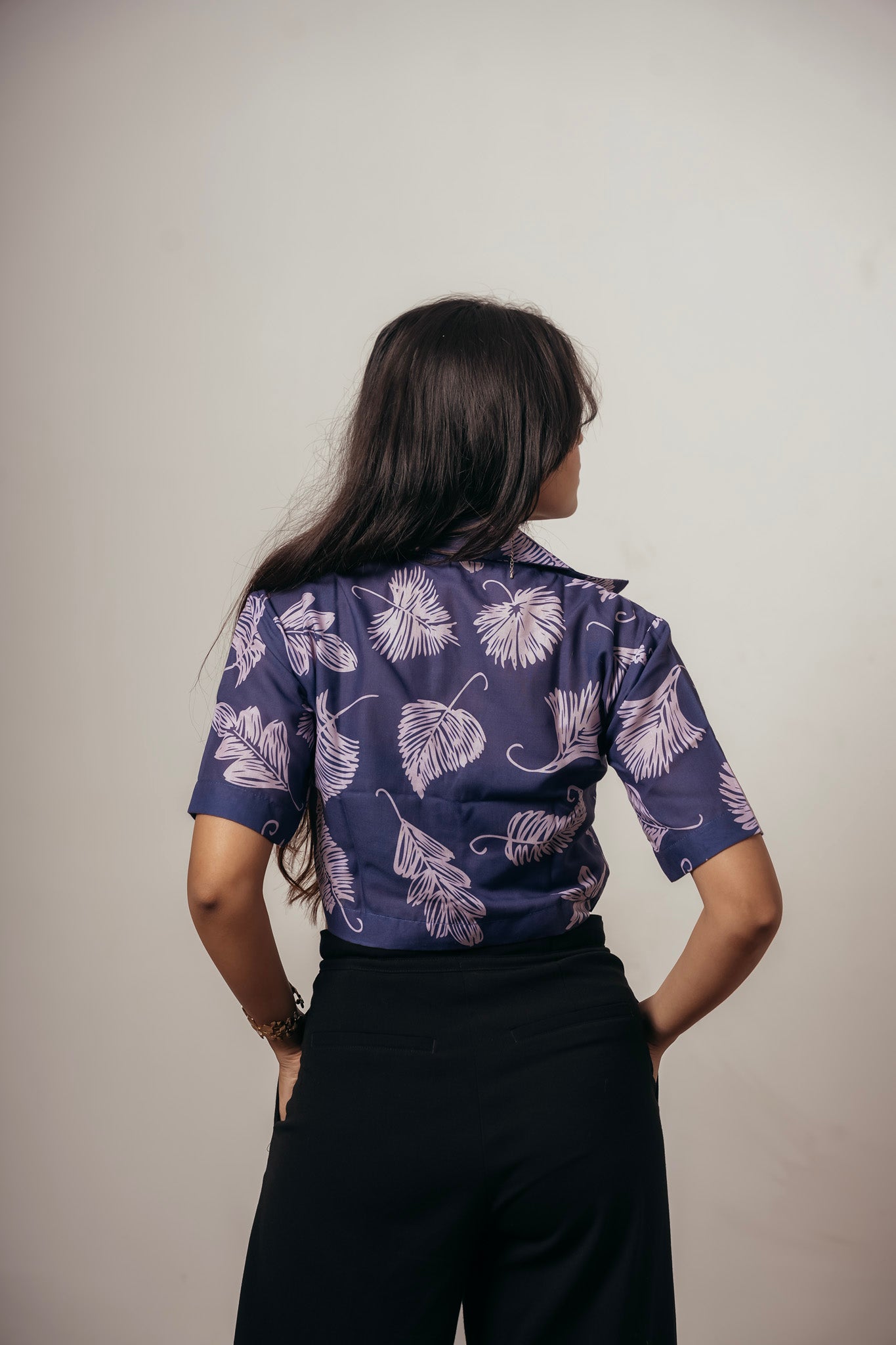 Joyara Printed Crop Top