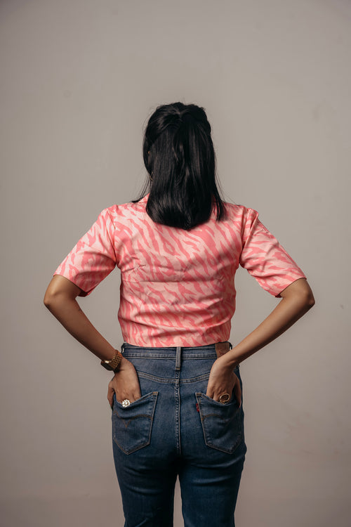 Joyara Candy Wave Crop Top