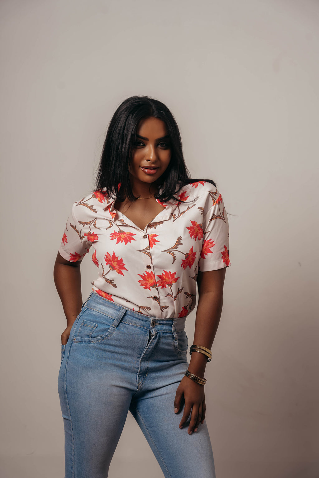 🌺 Joyara Bloom Bliss Floral Shirt 🌸